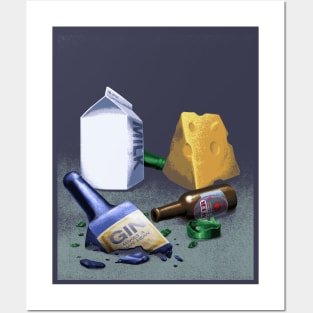 Milk & Cheese Posters and Art